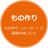 もの作り（メーカー）に興味を持つひと